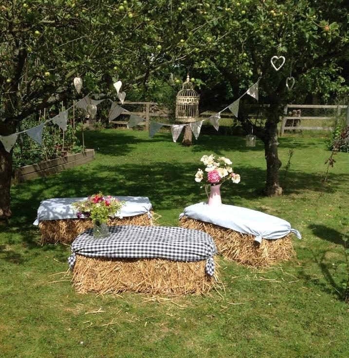 Hay Bale Straw Hire Events Weddings Mottram - Hay Bale Covers For Seating